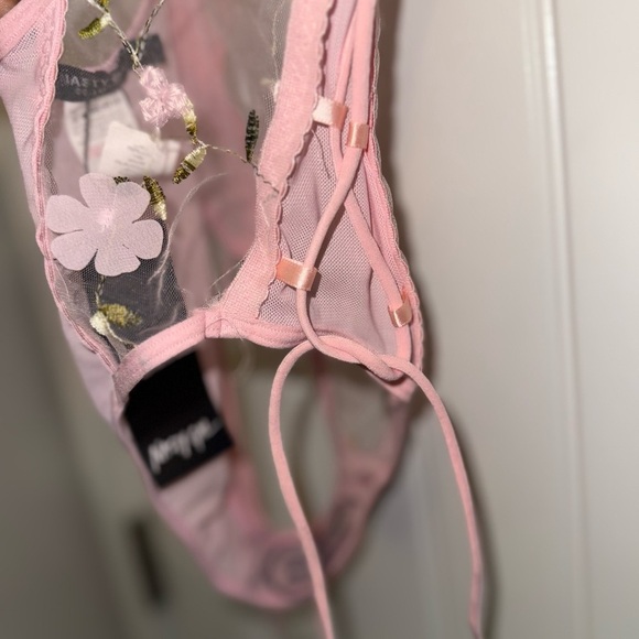 Nasty Gal Pink Sheer Lace Shapewear - Picture 12 of 12